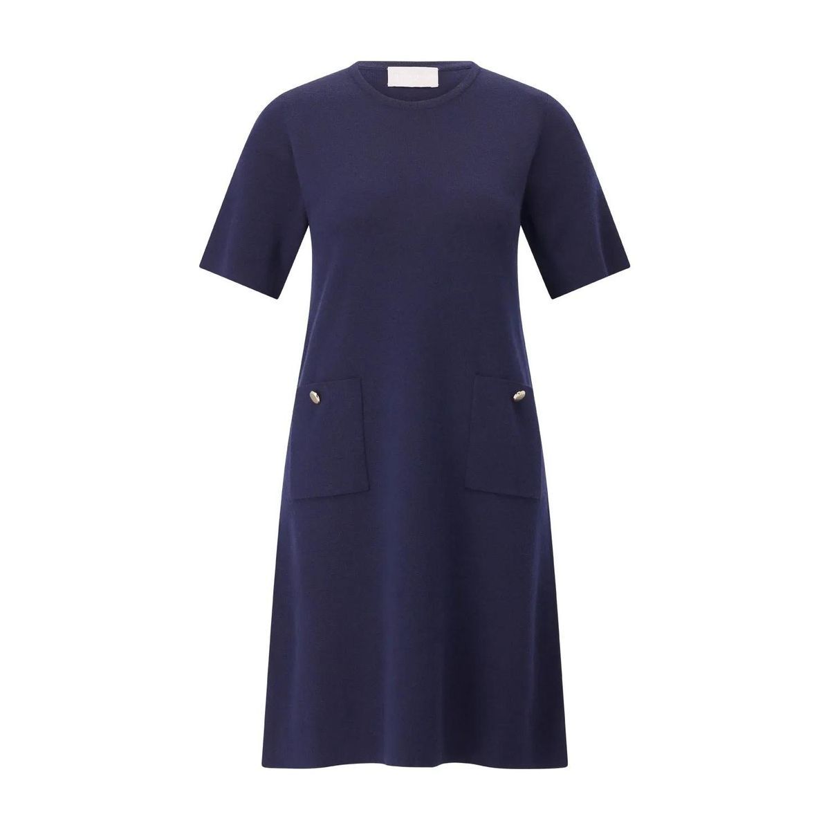 Gestricktes Mini-Kleid aus Merinowolle