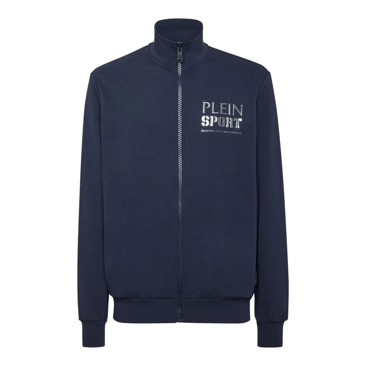 Fleece Sportjacke mit Reißverschluss