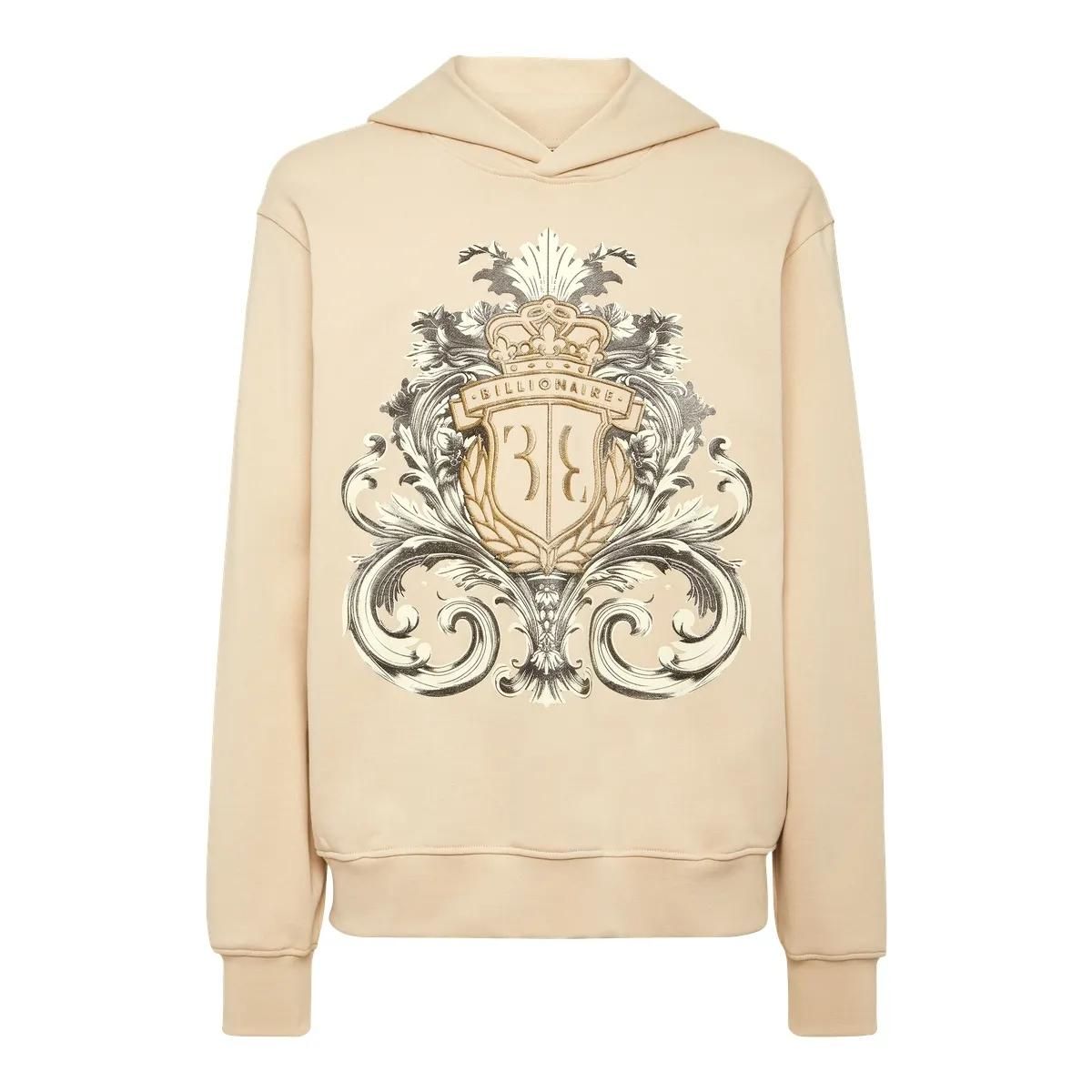 Barock Wappen Baumwoll-Hoodie