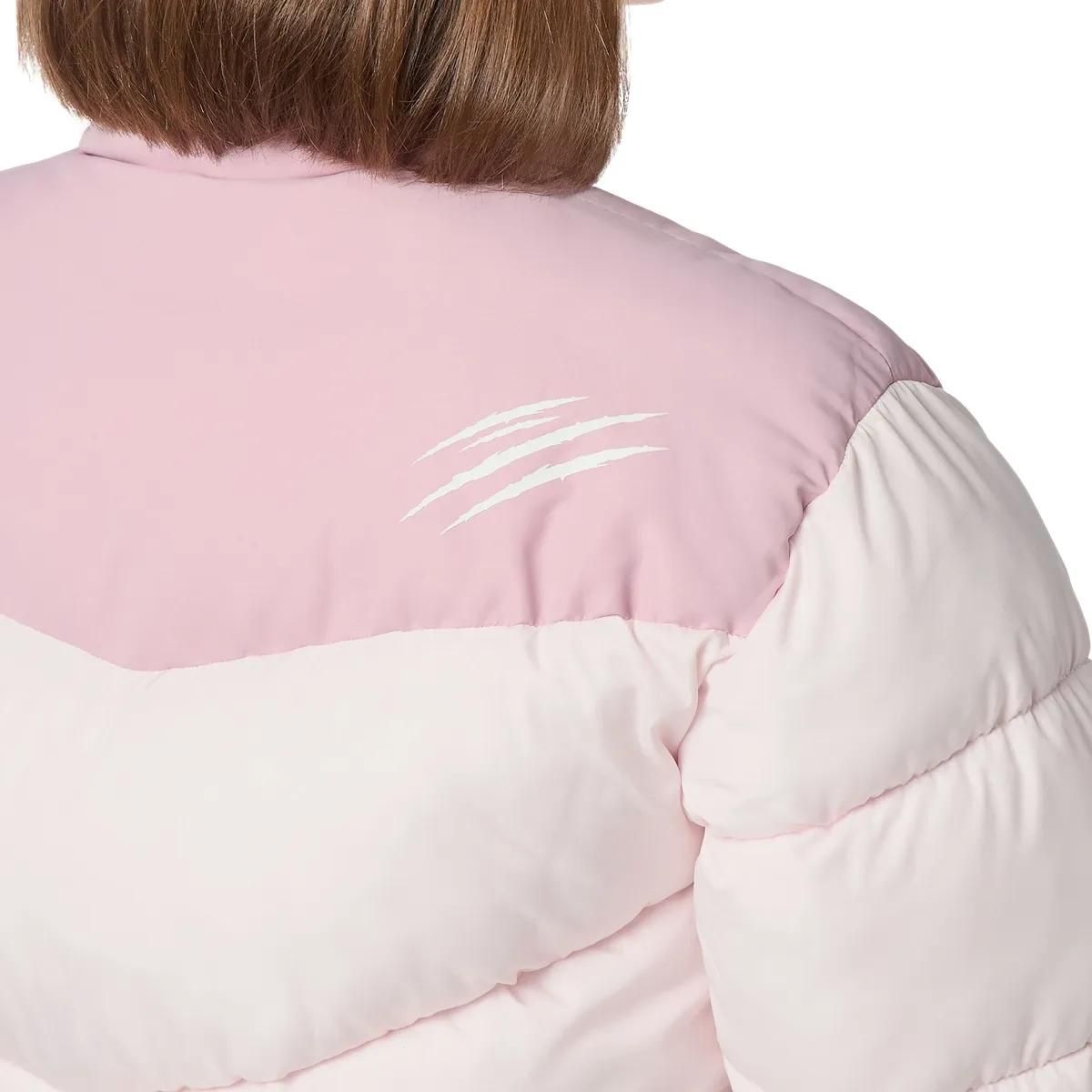 Colorblock-Steppjacke mit Füllung