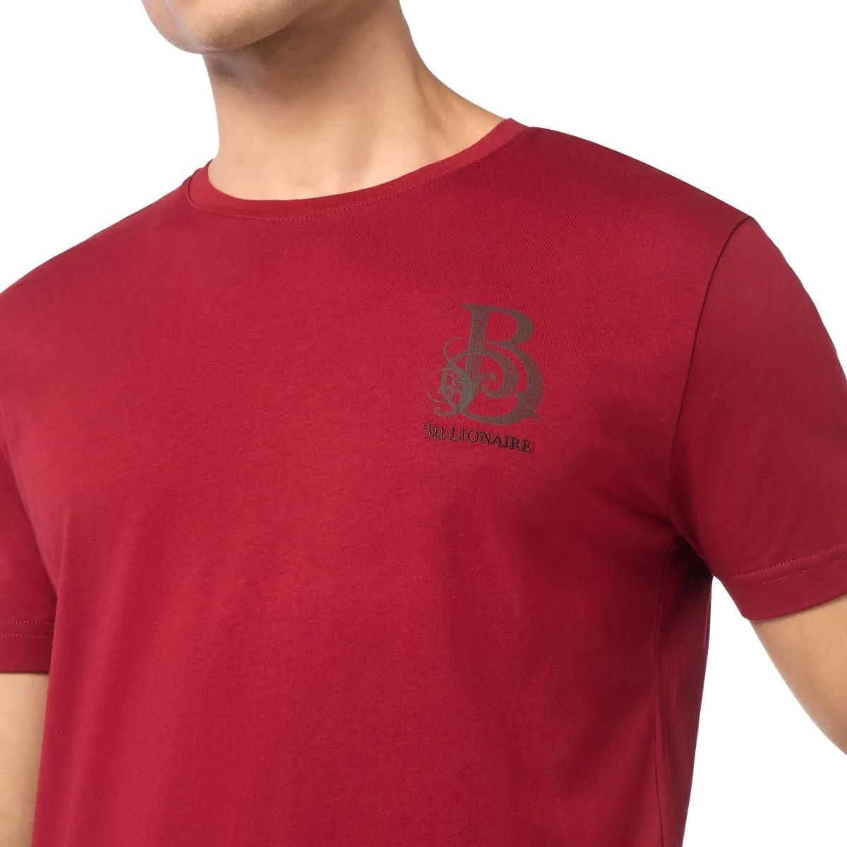 Klassisches T-Shirt mit Rundhalsausschnitt und Logo