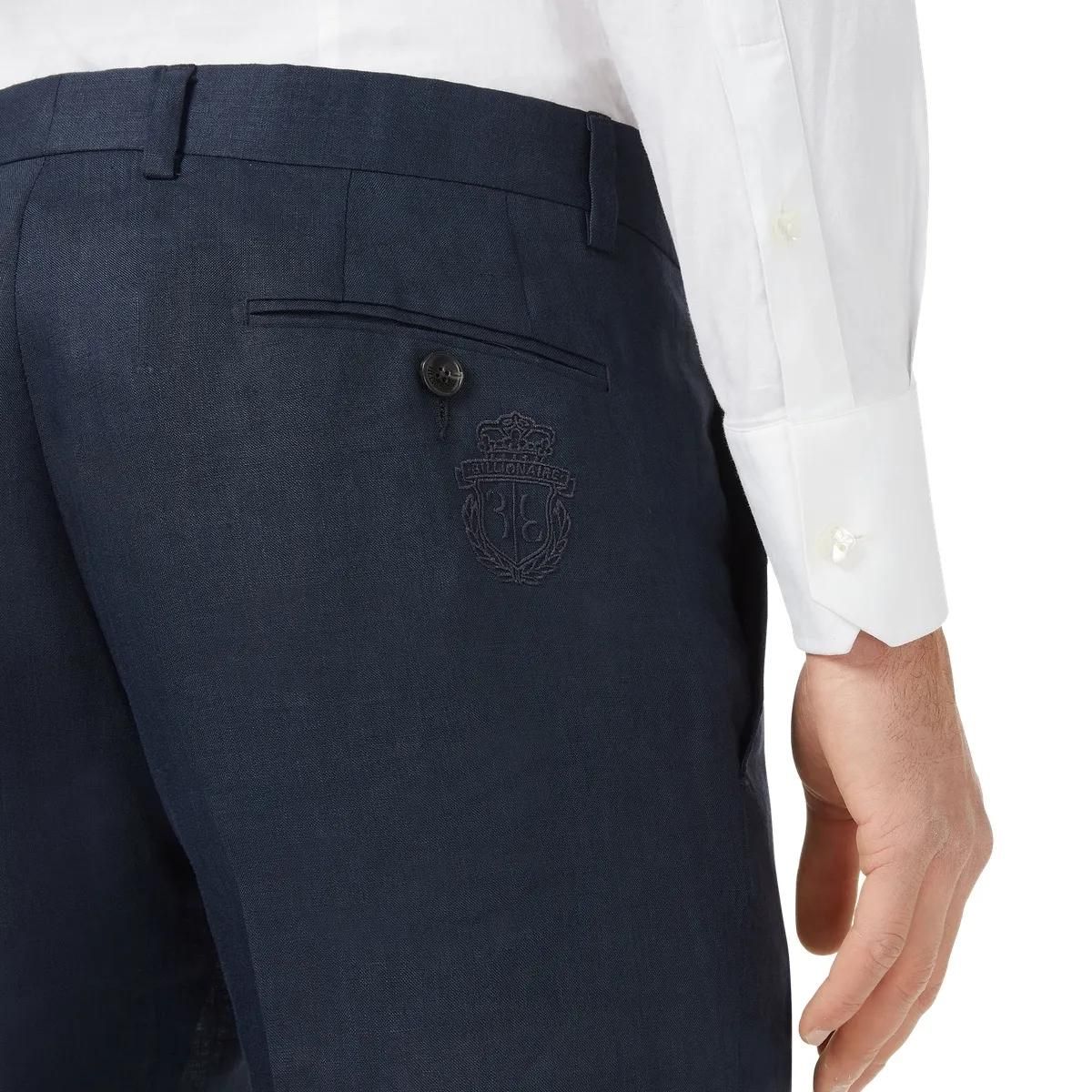 Herren Stoffhose aus Leinen