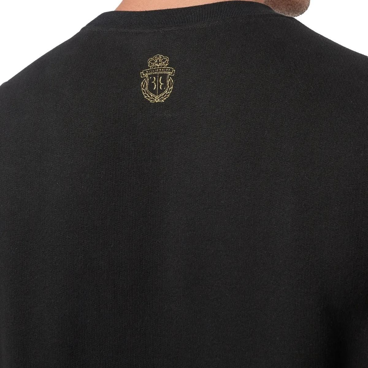 Sweatshirt mit Monogrammdruck