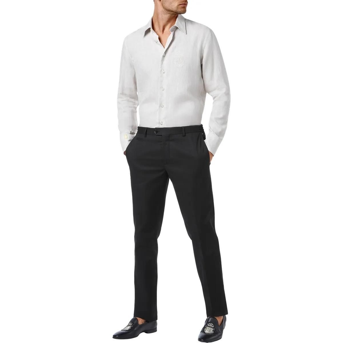 Klassische schmale Chino-Hose