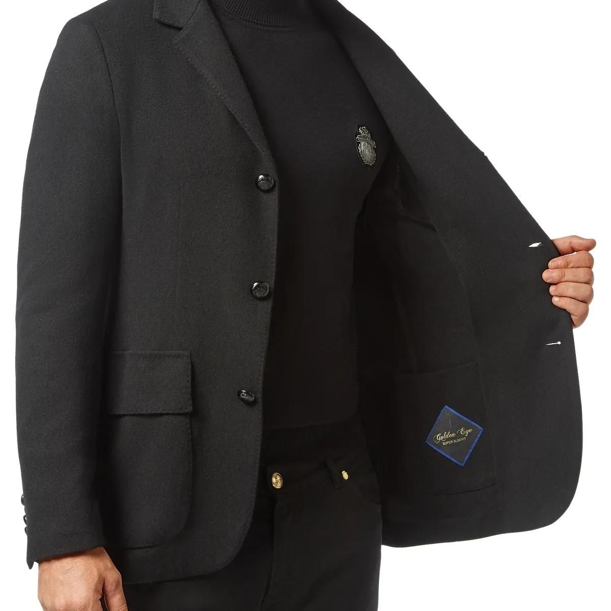 Herren Kaschmirblazer mit Reverskragen