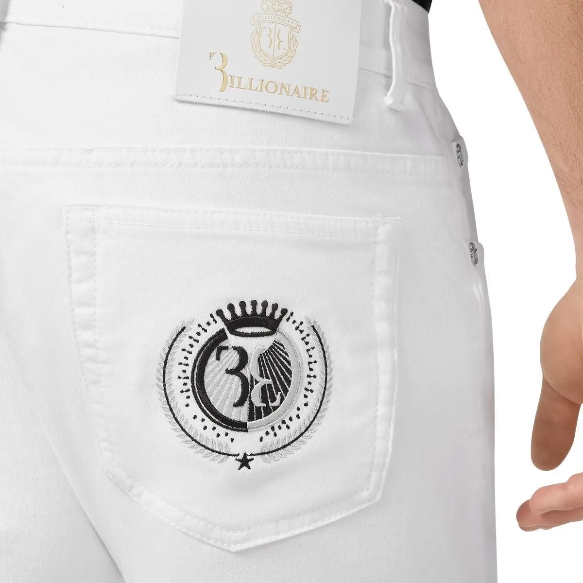 Straight Leg Stretch Denim Jeans