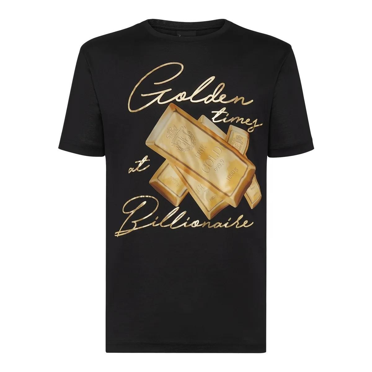 Baumwolljersey-T-Shirt mit Grafikdruck