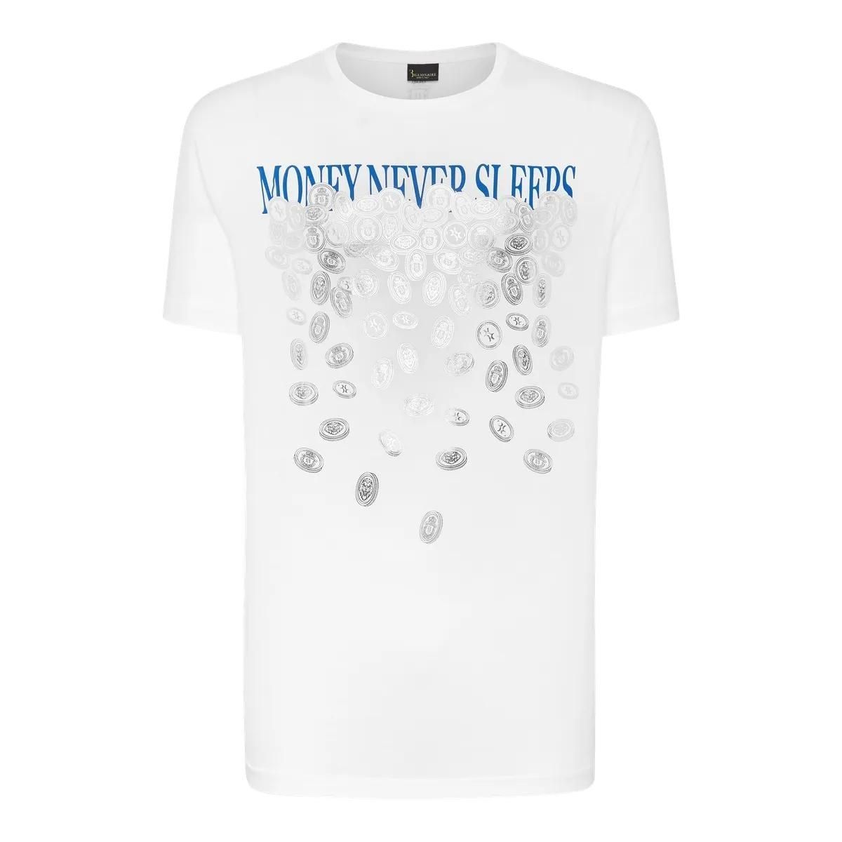 T-Shirt aus Baumwolljersey mit Grafikprint