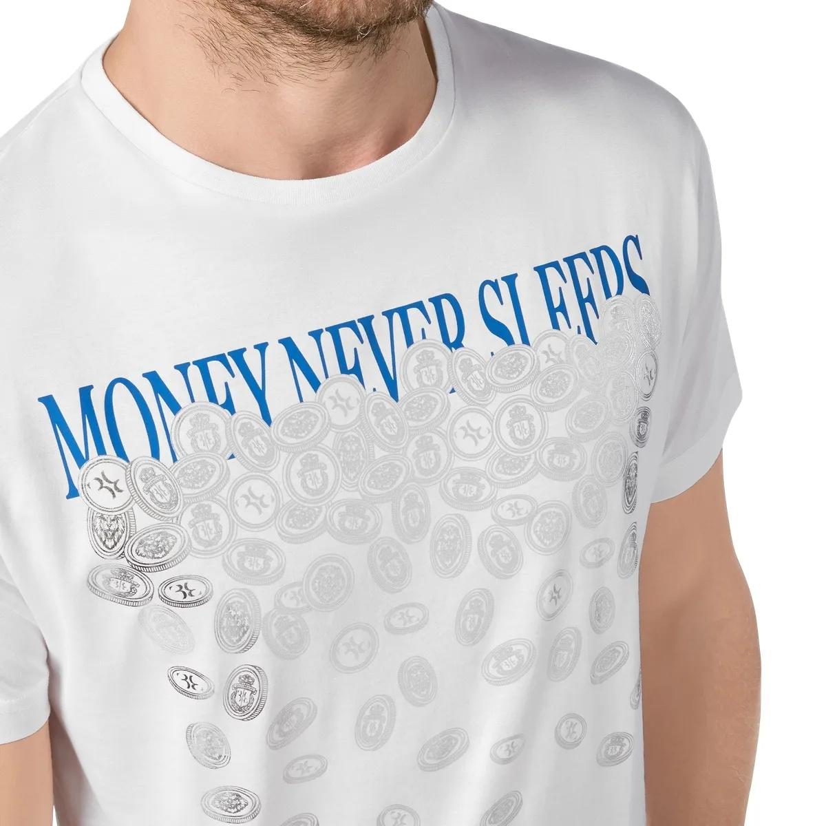 T-Shirt aus Baumwolljersey mit Grafikprint