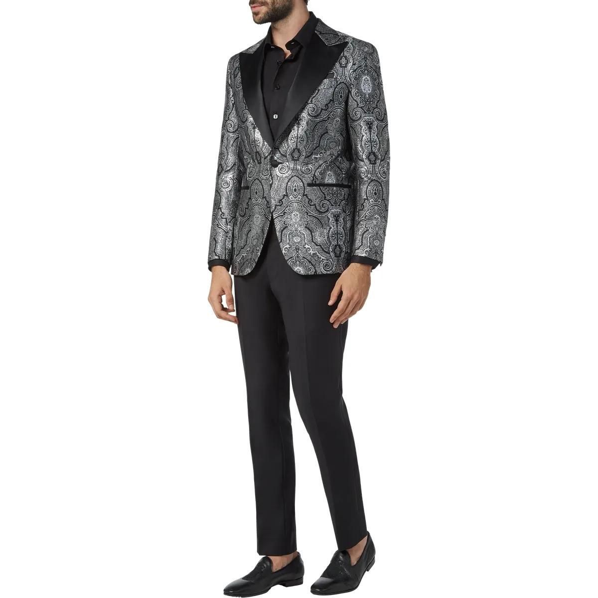 Paisley Jacquard Dinner Blazer Jacke