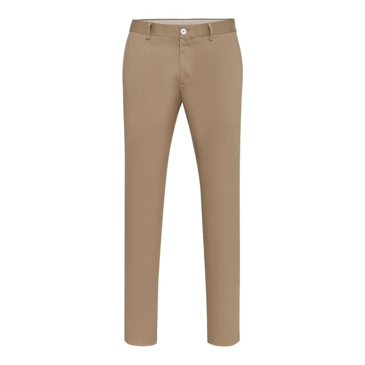 Schmale Stretch-Baumwoll-Chino-Hose