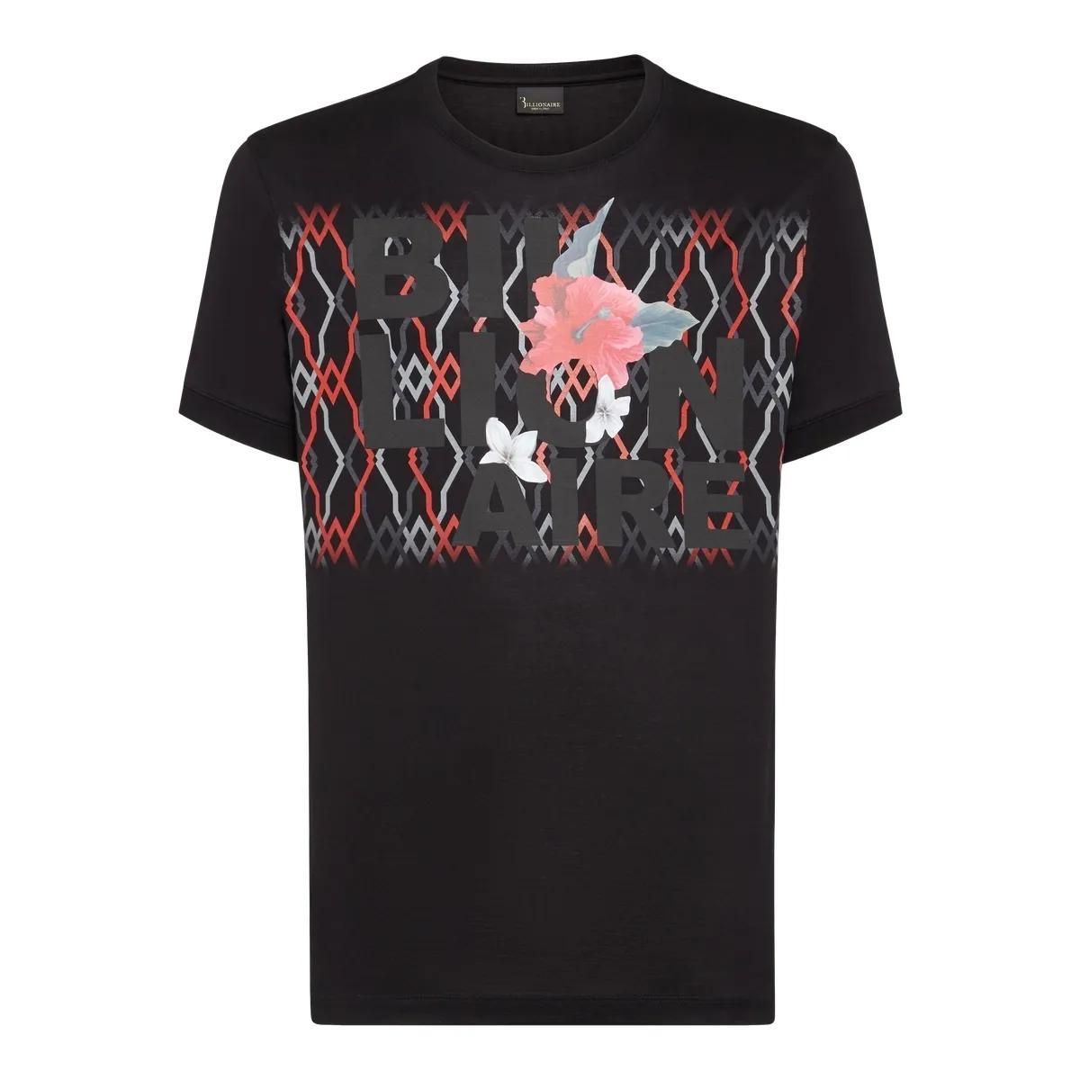T-Shirt aus Baumwolljersey mit Grafikprint