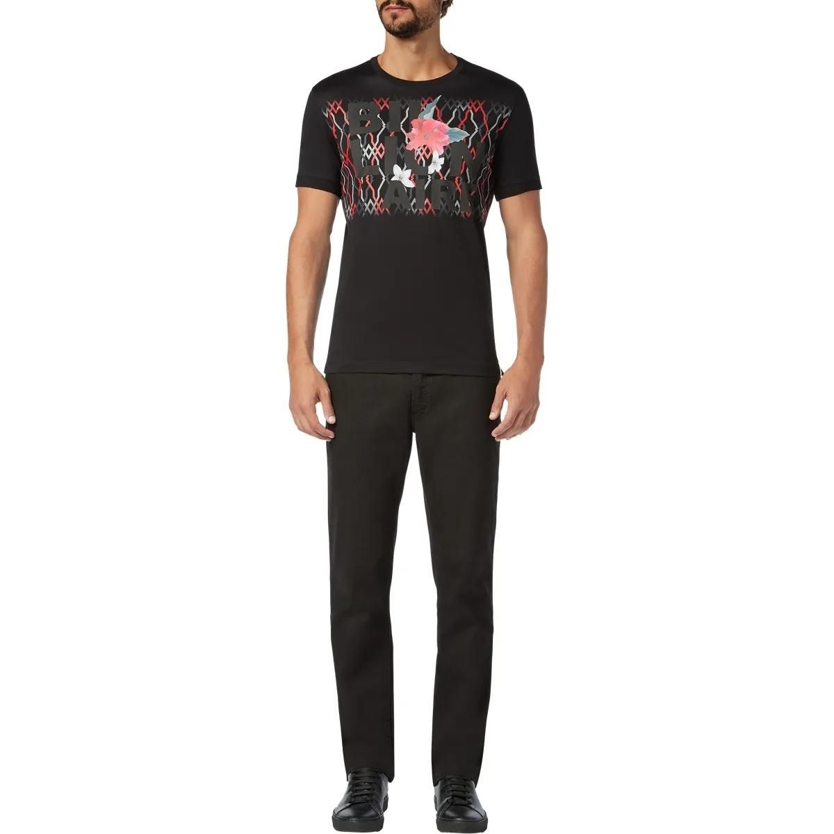 T-Shirt aus Baumwolljersey mit Grafikprint