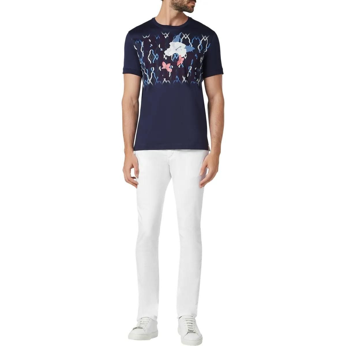 T-Shirt aus Jersey mit Grafikprint