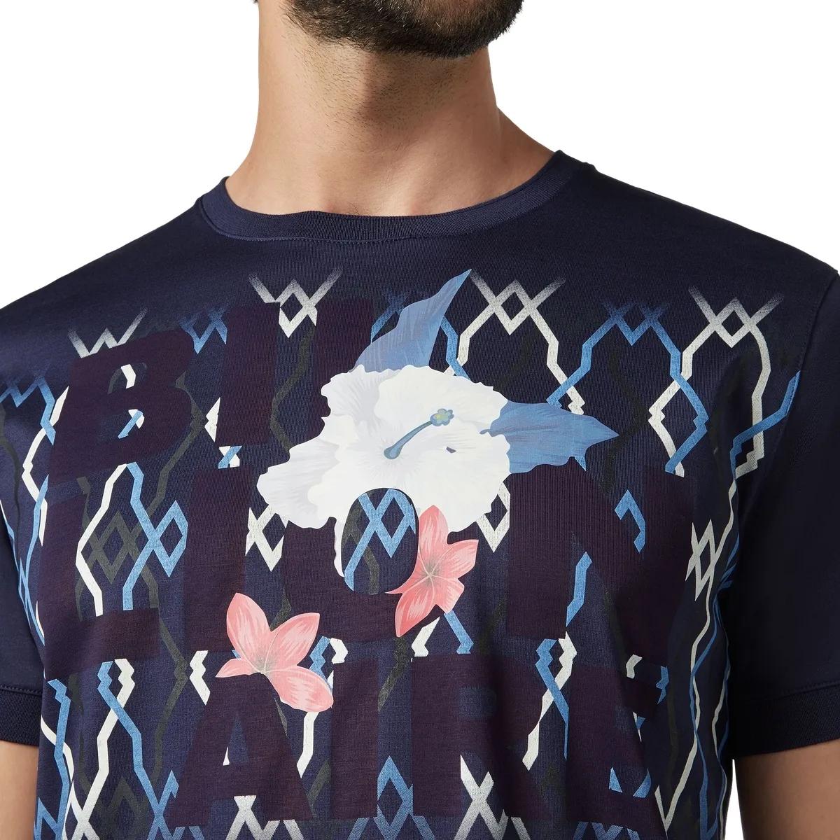 T-Shirt aus Jersey mit Grafikprint