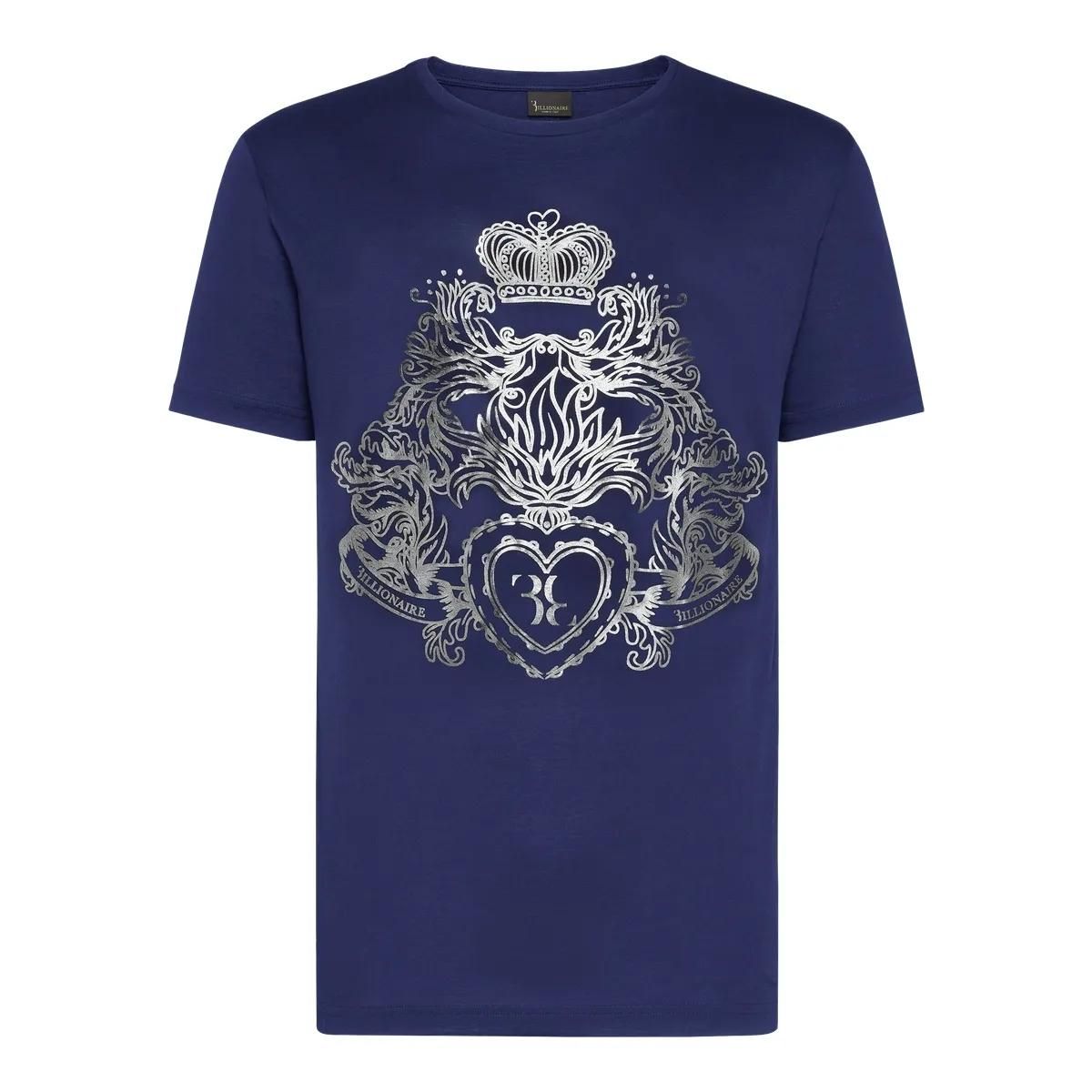 T-Shirt mit Grafikprint aus Baumwolljersey