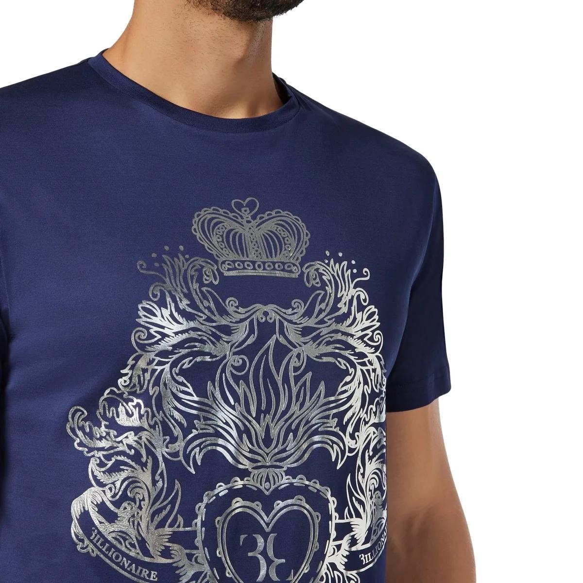 T-Shirt mit Grafikprint aus Baumwolljersey