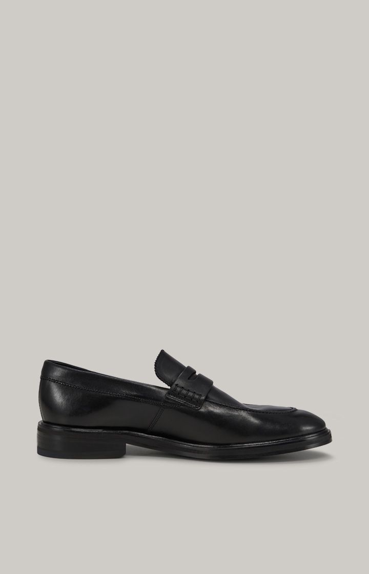 JOOP! Kleitos Schwarze Lederloafer Elegante Business Freizeitschuhe