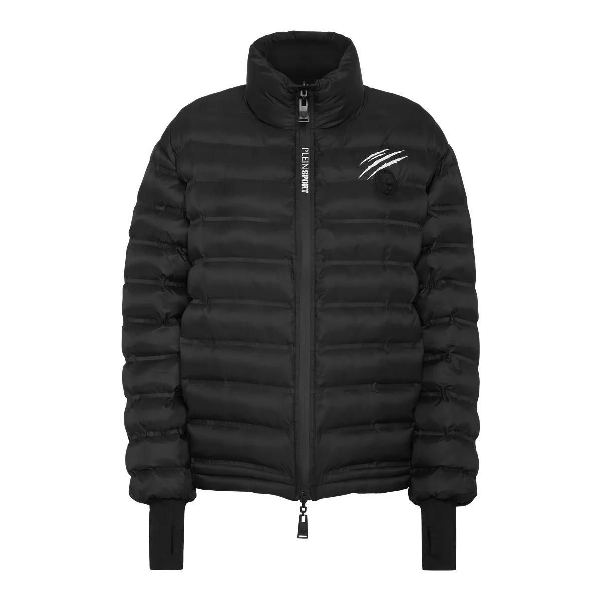 Wattierte, leichte Pufferjacke mit Logo