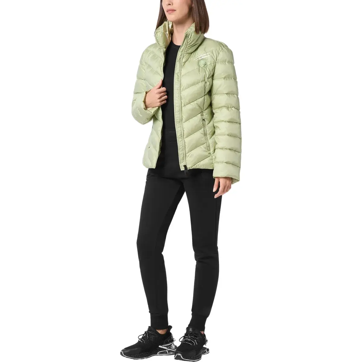 Gepolsterte, isolierte Pufferjacke für Damen