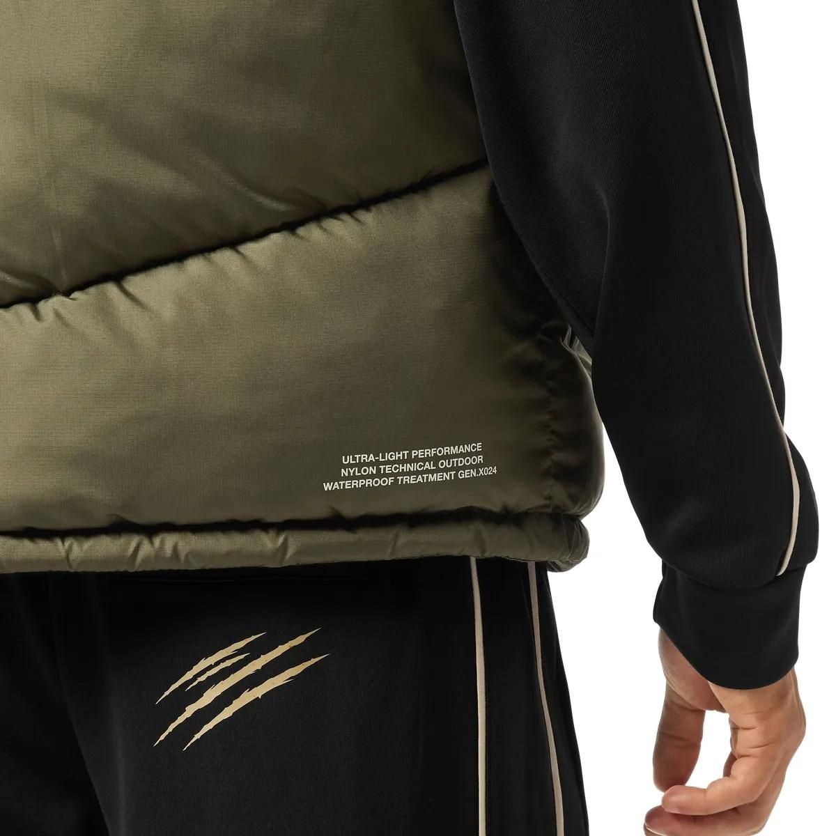 Gesteppte Colorblock Steppweste