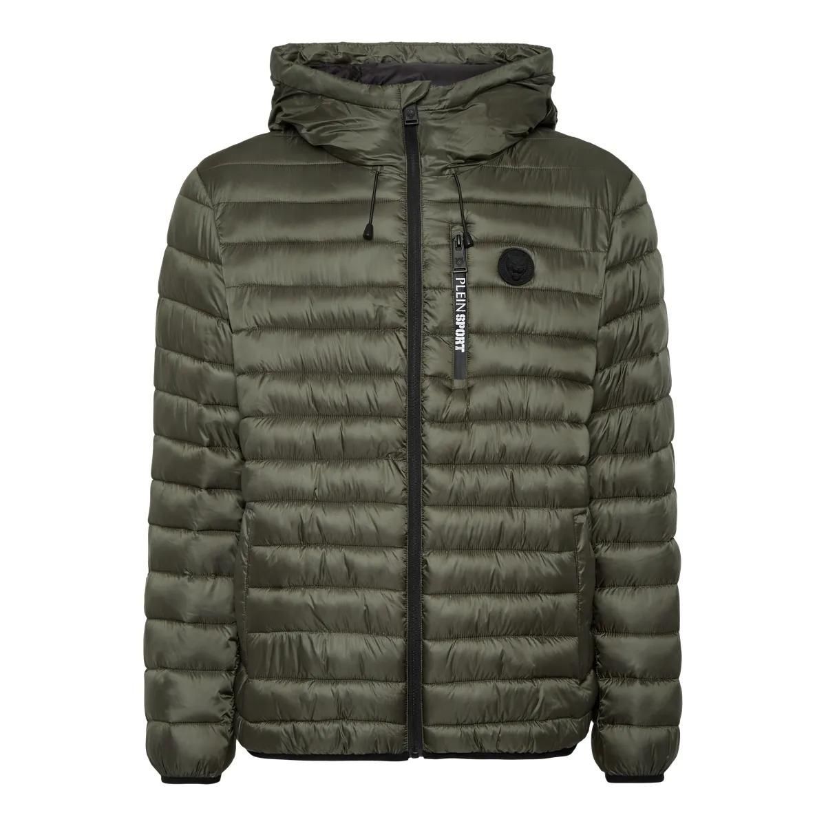 Gesteppte Steppjacke mit Kapuze