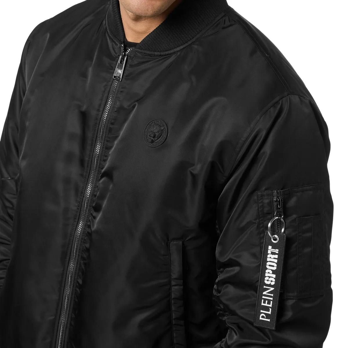 Herren Gepolsterte Icon Bomberjacke