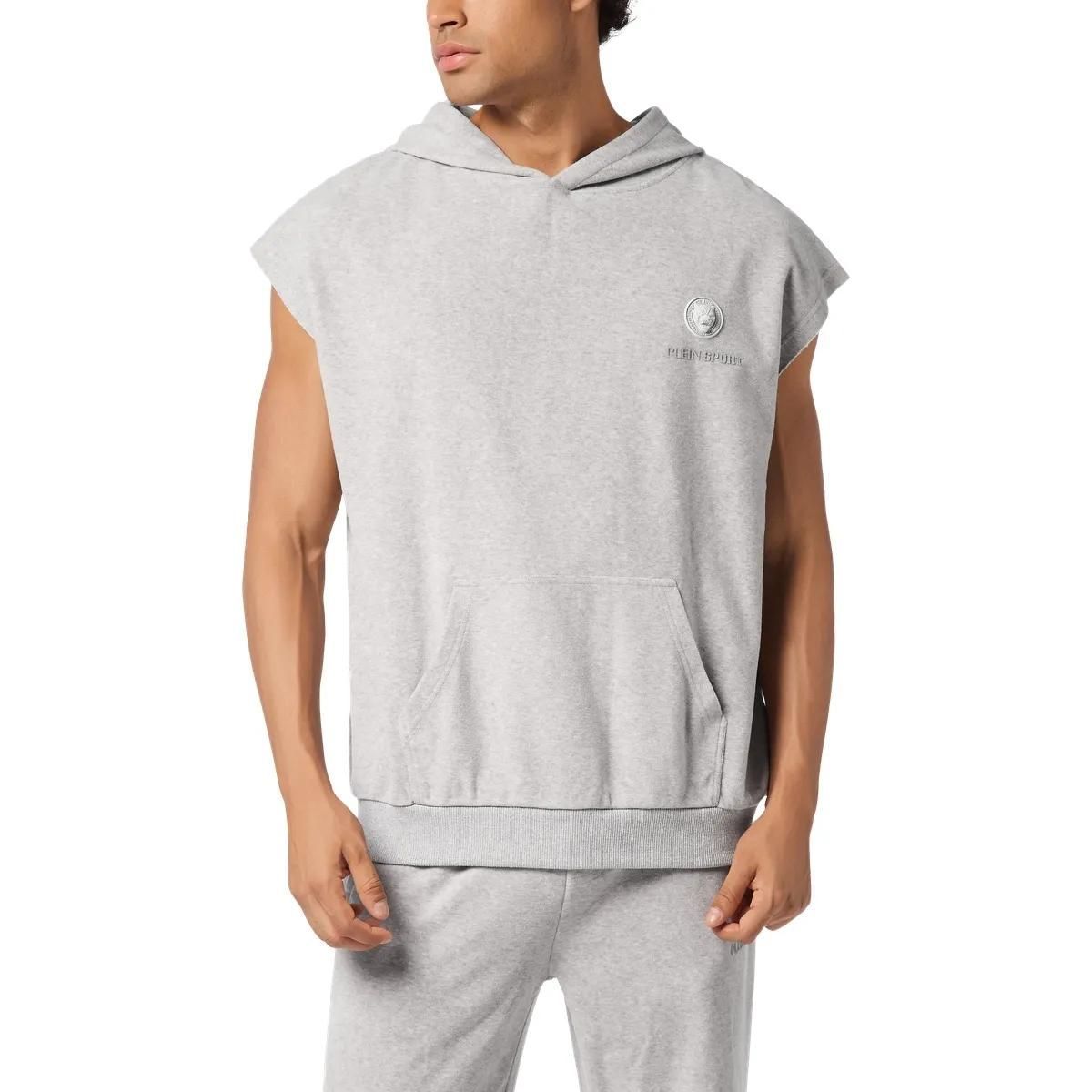 Ärmellose Sportliche Hoodie-Weste