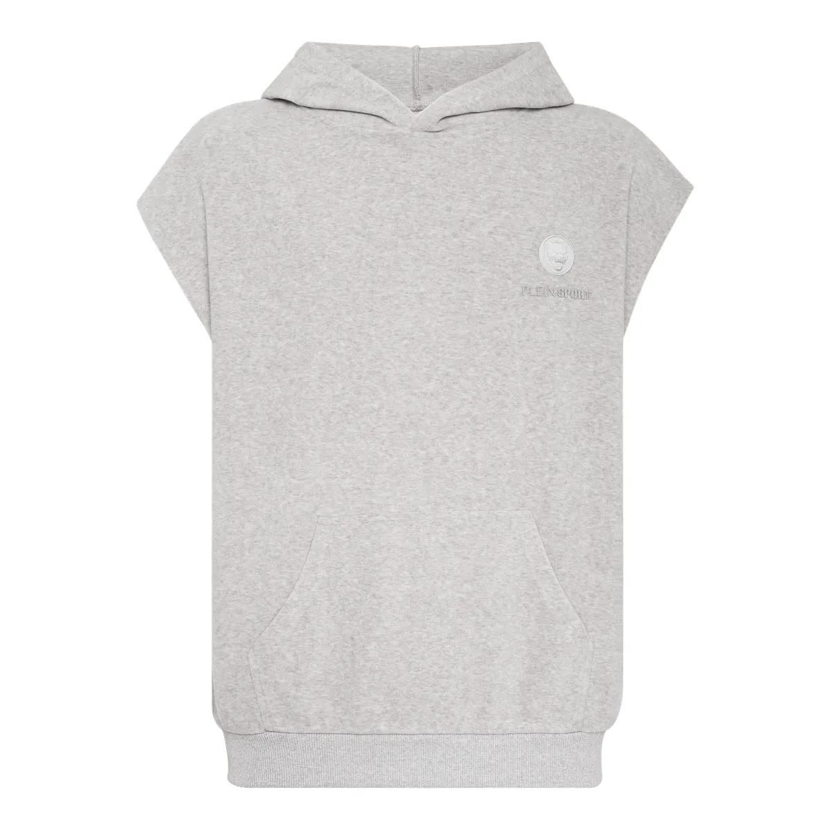 Ärmellose Sportliche Hoodie-Weste