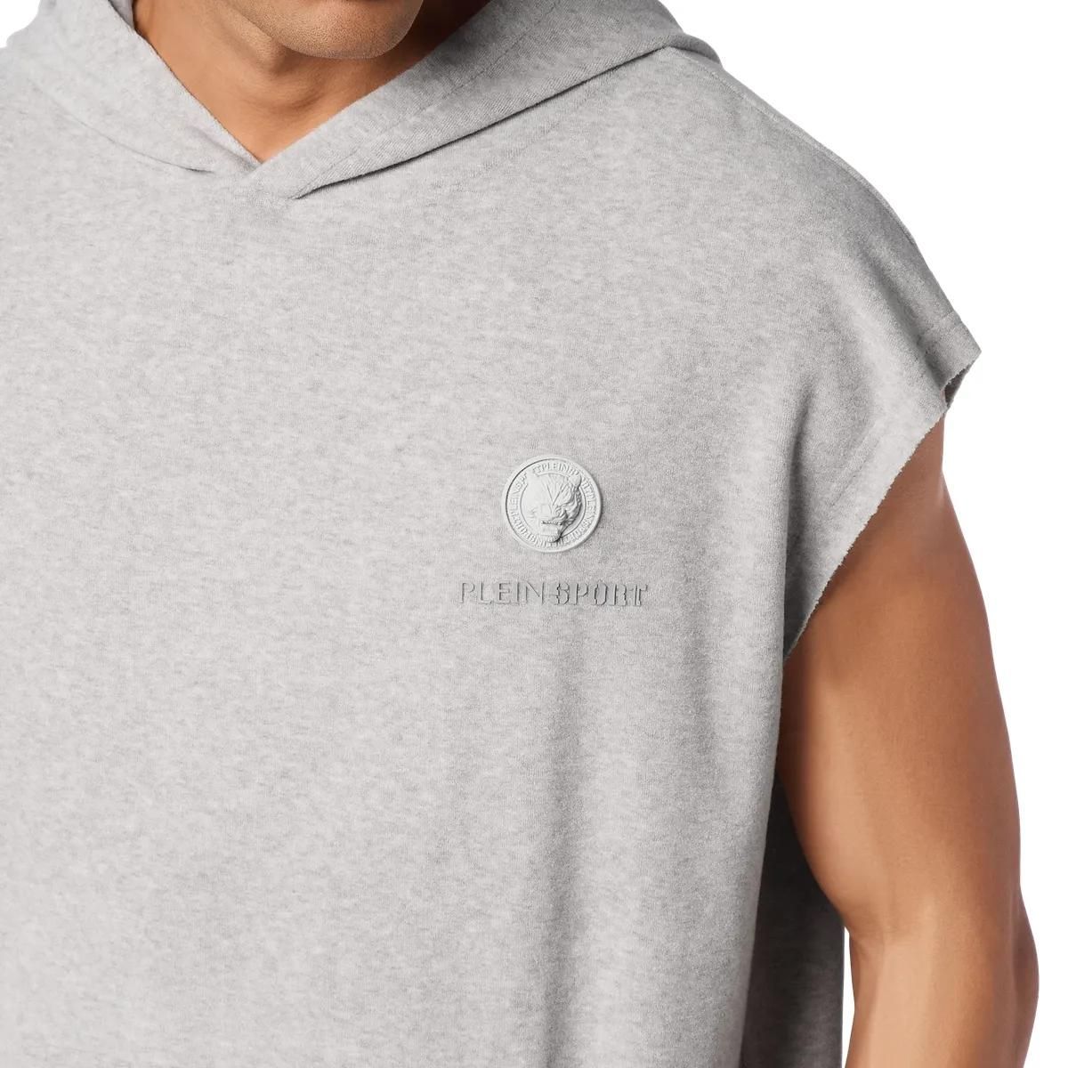 Ärmellose Sportliche Hoodie-Weste