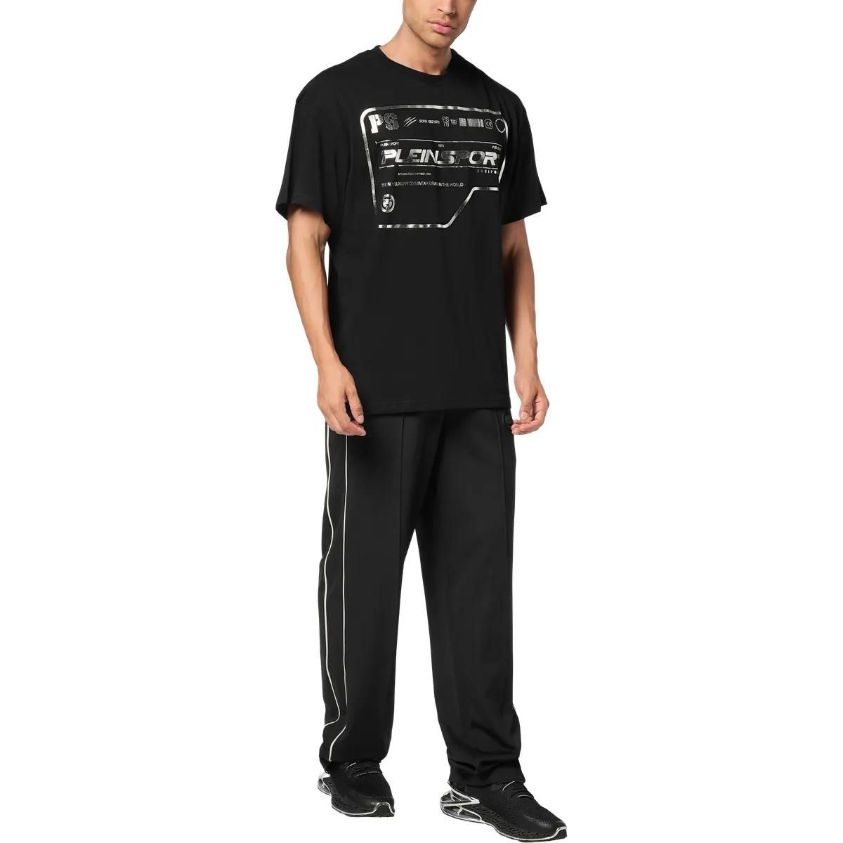 Locker geschnittenes T-Shirt mit Grafikprint