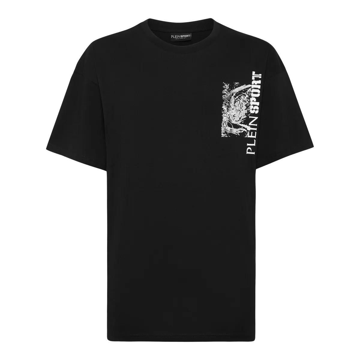 Locker geschnittenes T-Shirt mit Grafikprint