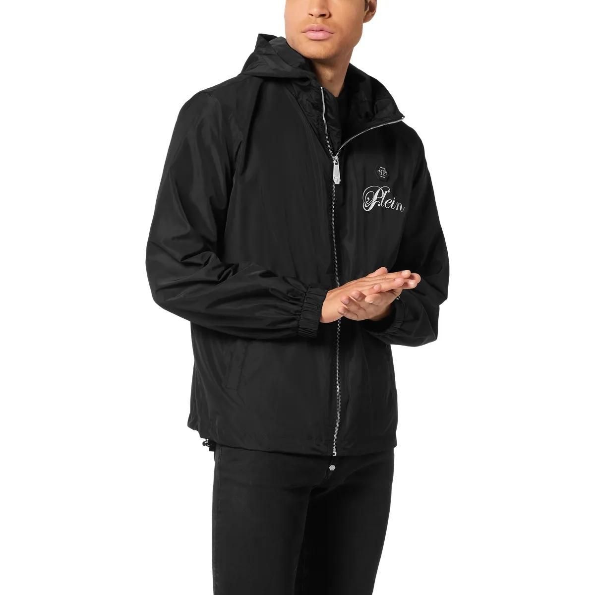 Leichte Kapuzen-Windjacke