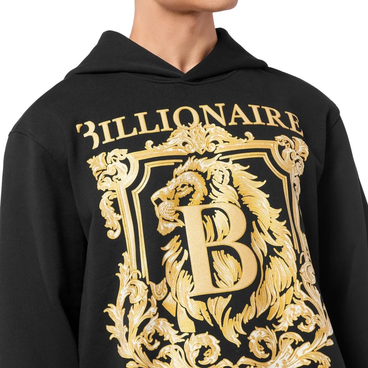 Kapuzenpullover aus Baumwolle mit auffälligem Grafikprint