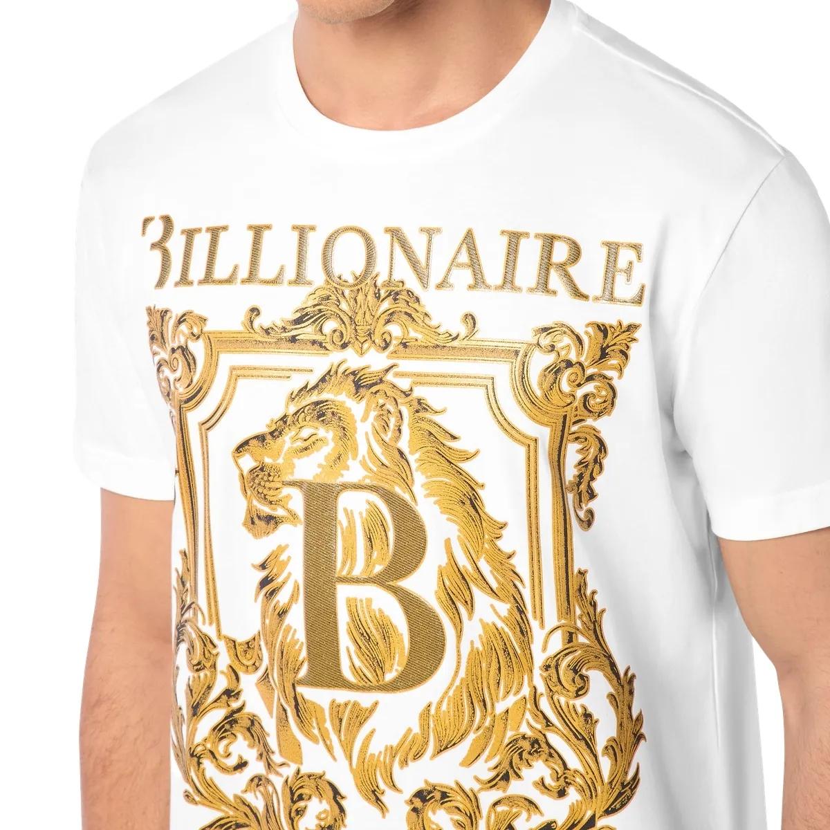 T-Shirt mit Löwen-Grafikprint und Rundhalsausschnitt