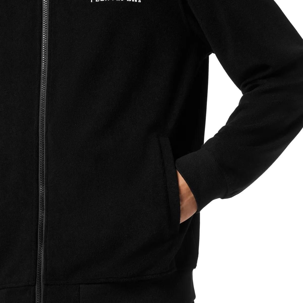 Sportliches Fleece-Hoodie mit Reißverschluss