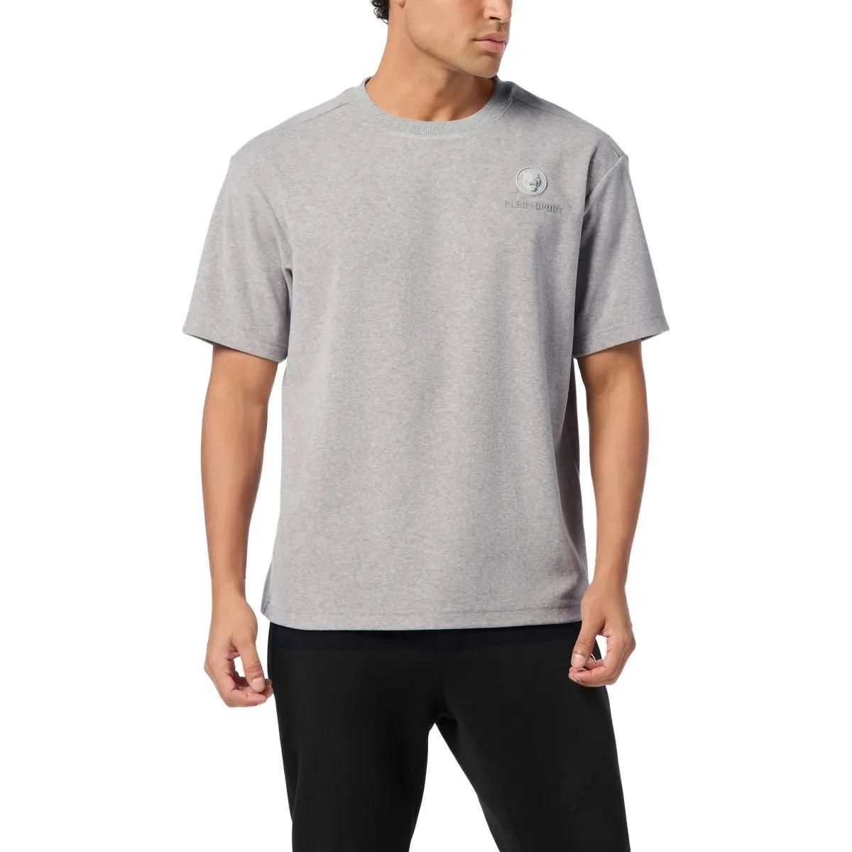 T-Shirt mit Rundhalsausschnitt und lockerer Passform