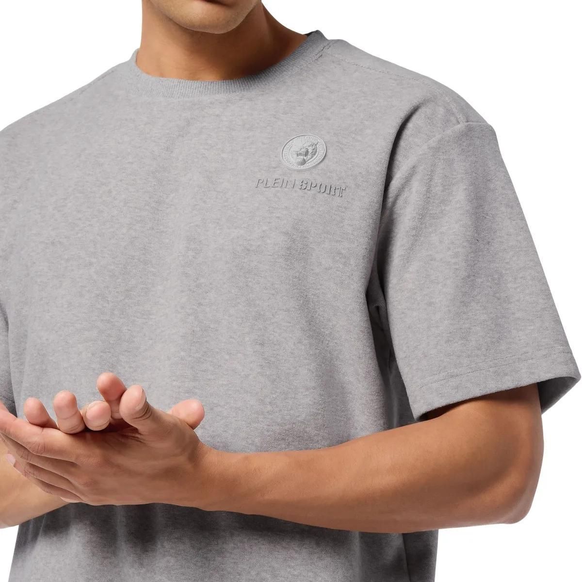 T-Shirt mit Rundhalsausschnitt und lockerer Passform