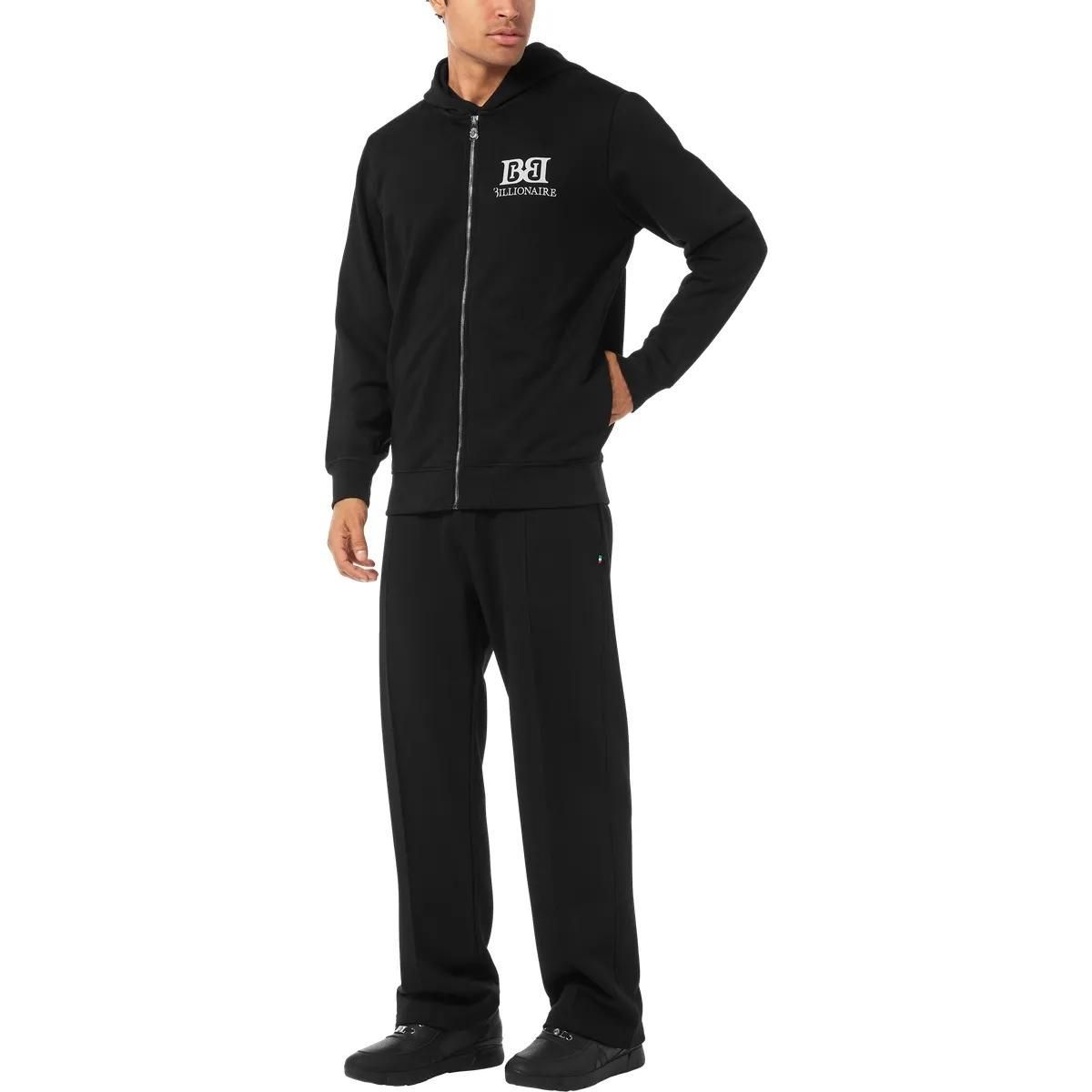 Lässige Fleece-Kapuzenjacke mit Reißverschluss