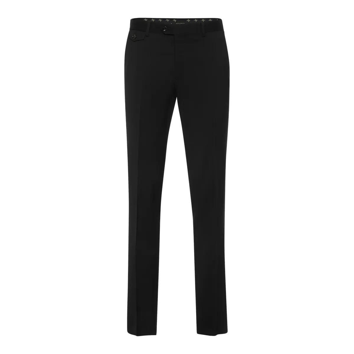 Klassische schmal geschnittene Wollhose