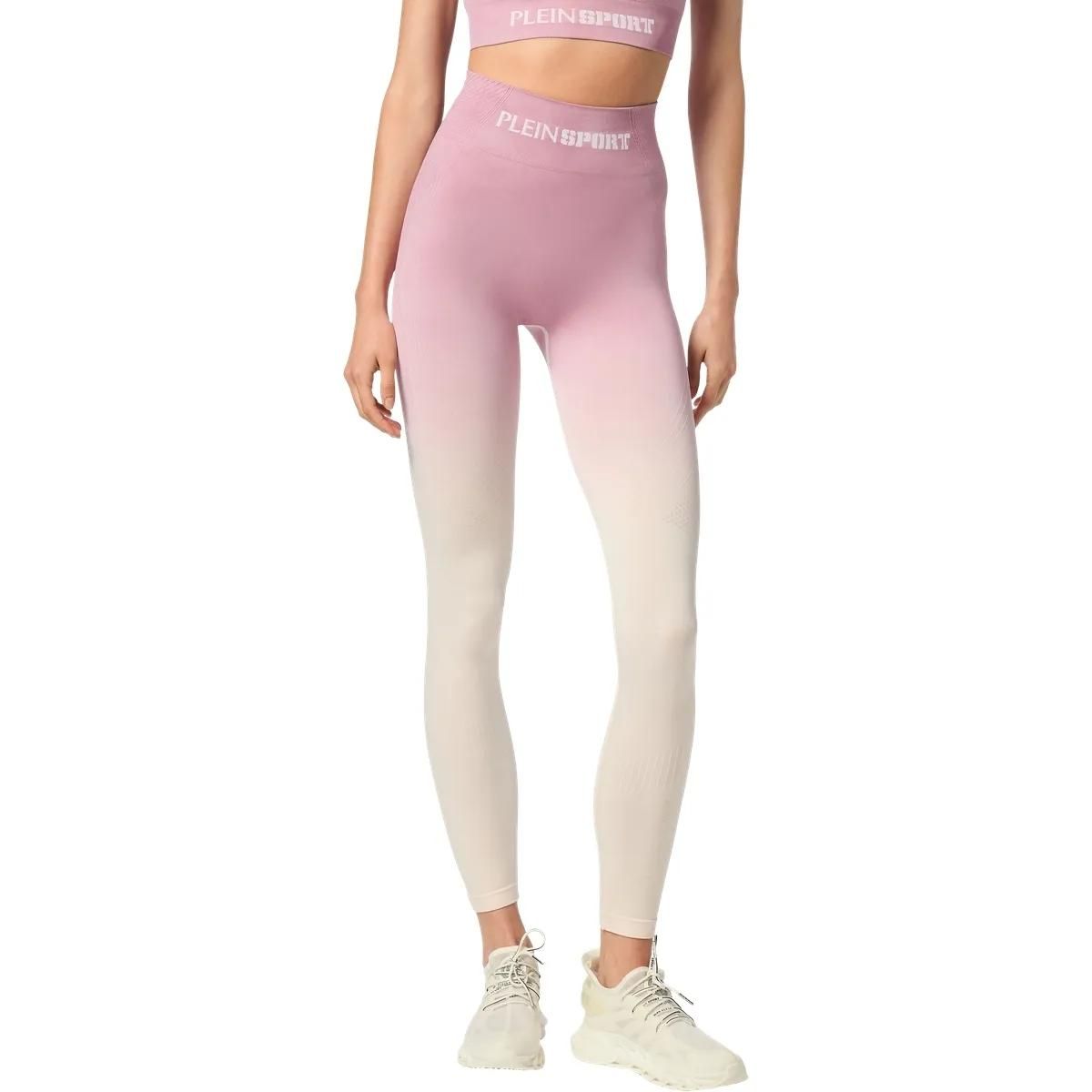 Nahtlose High-Waist Leggings mit Farbverlauf