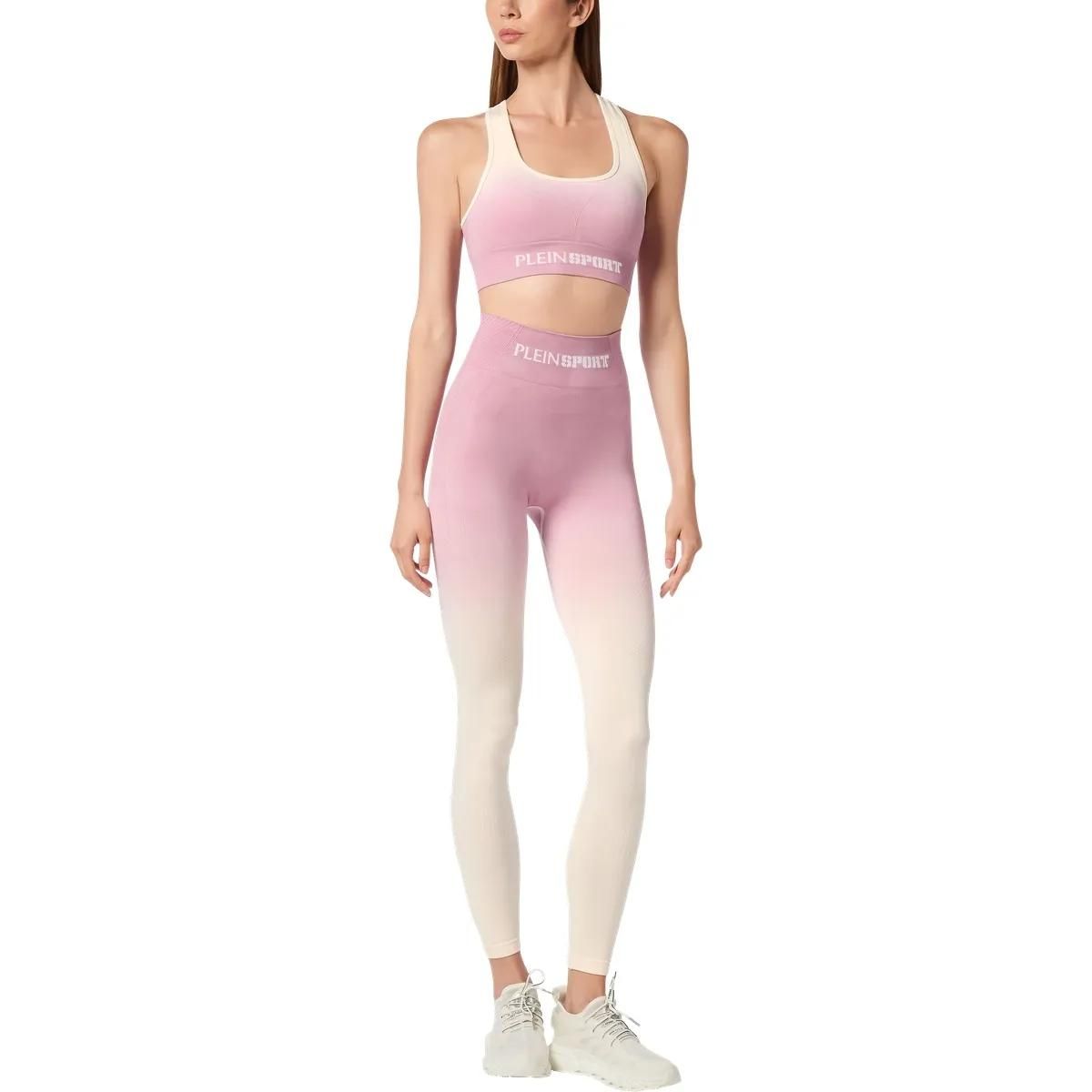Nahtloses Ombre Sport-BH-Top