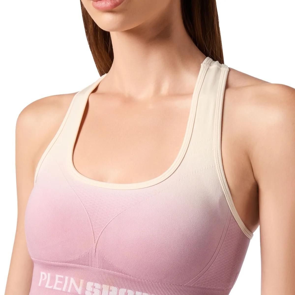 Nahtloses Ombre Sport-BH-Top