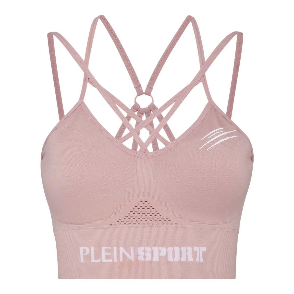 Nahtloser Sport-BH mit überkreuzten Trägern