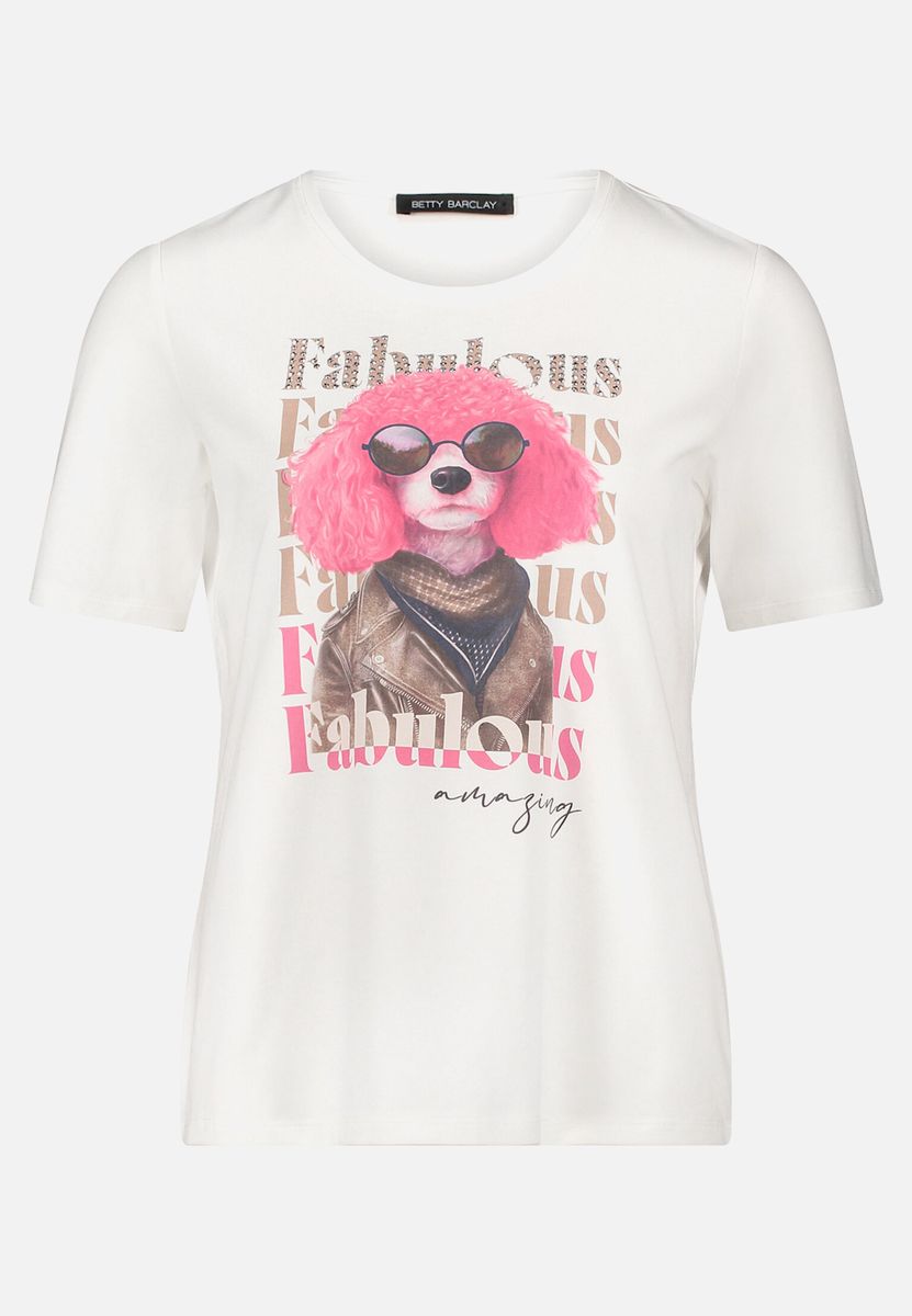 Basic Shirt mit Placement