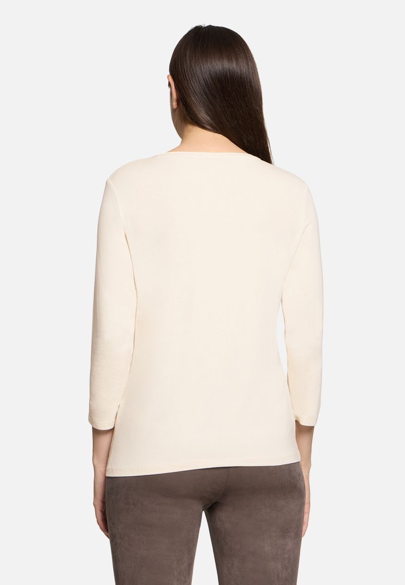 Basic Shirt mit Placement