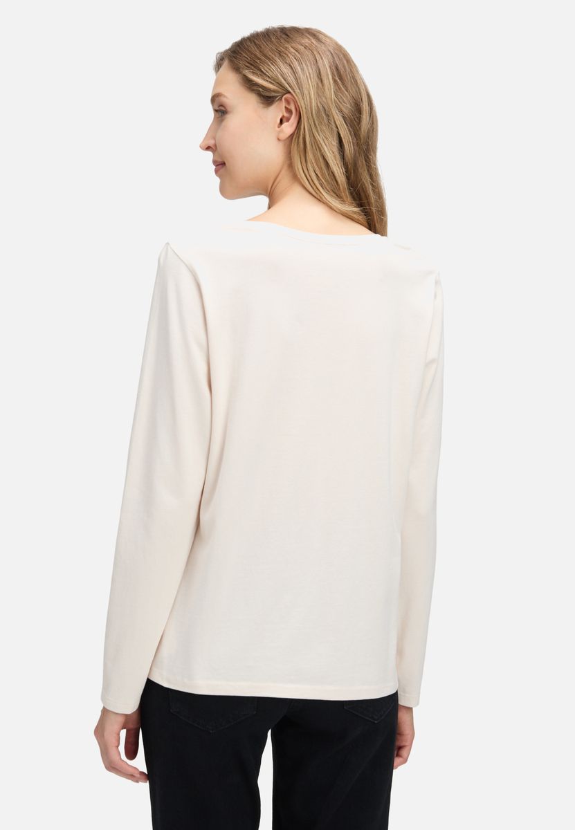 Basic Shirt mit Placement