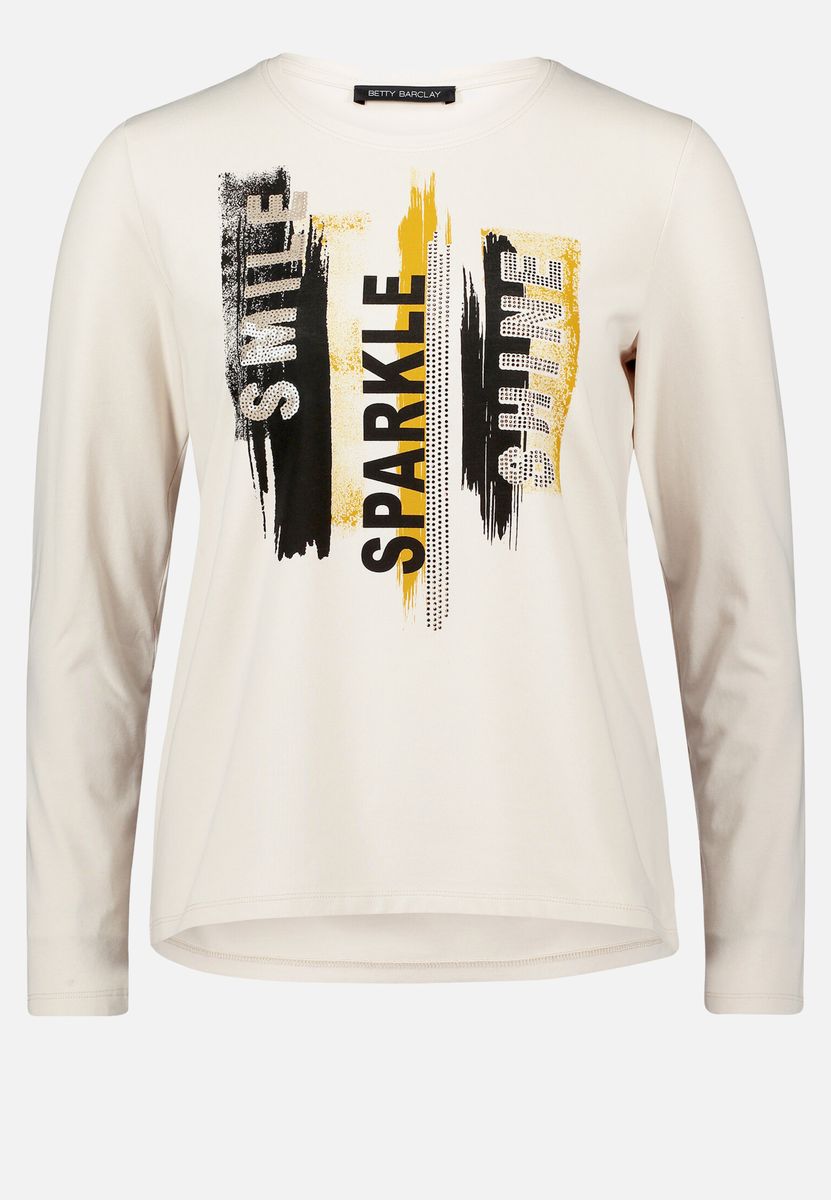 Basic Shirt mit Placement