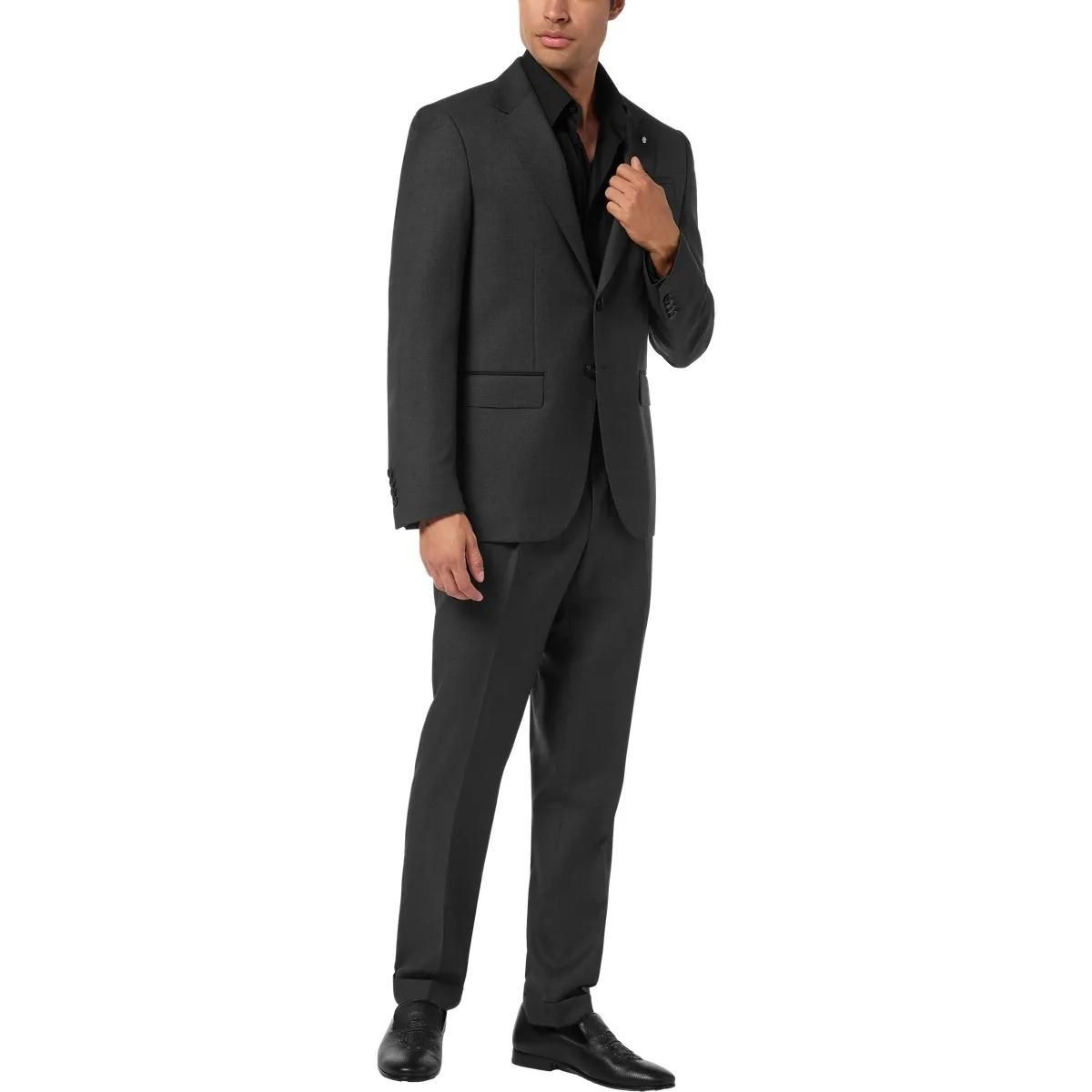 Eleganter Zweiknopf-Wollblazer