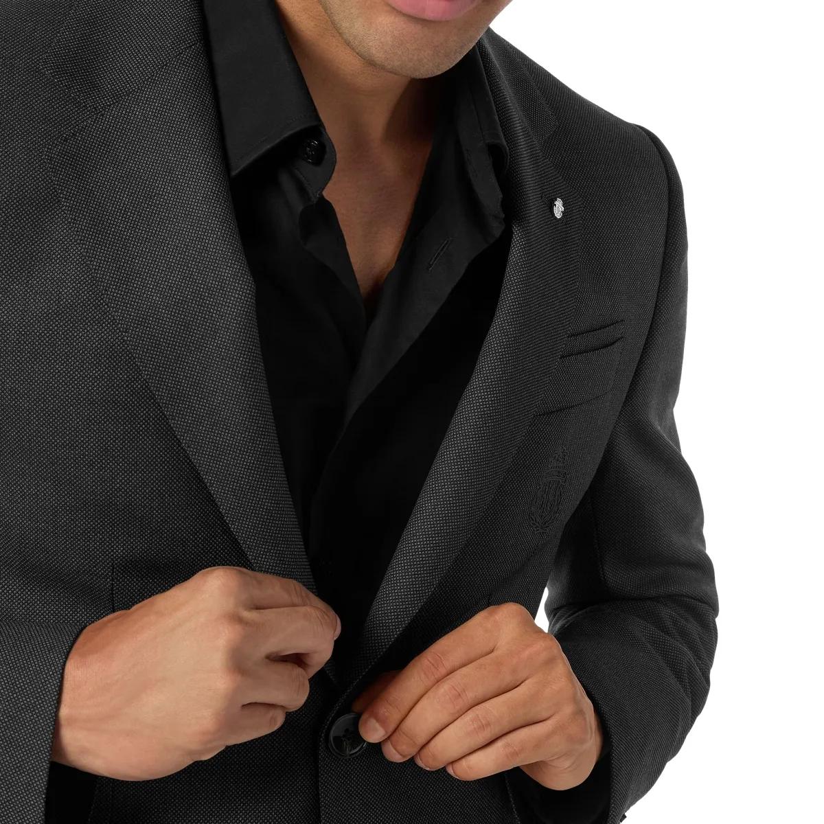 Eleganter Zweiknopf-Wollblazer